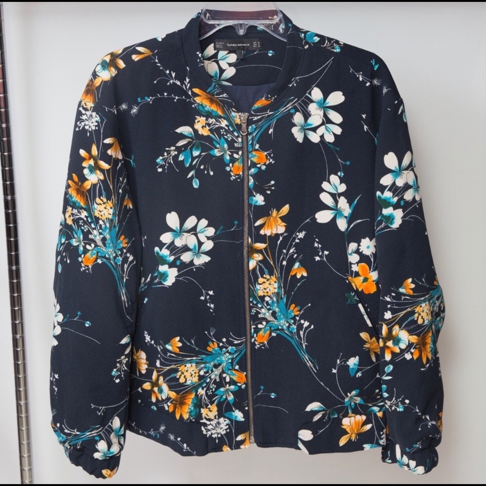 NWOT ZARA Bomber Jacket